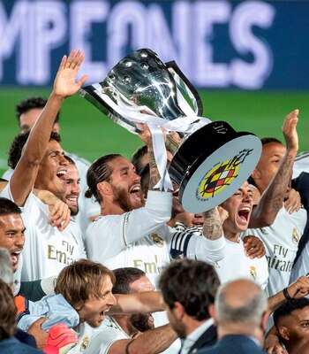 El capitán del Real Madrid,