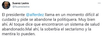 “La soberbia el sectarismo y