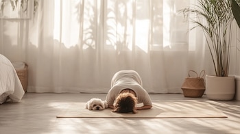 A través de la quietud,