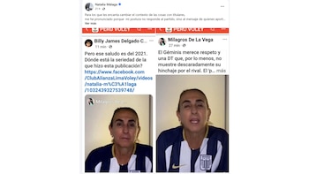 Natalia Málaga se pronunció sobre video antiguo que se volvió viral en plenas semifinales contra Alianza Lima