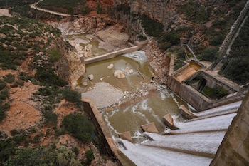 La capacidad del agua bajó en comparación con la última semana (Europa Press)