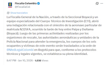 La Fiscalía General de la