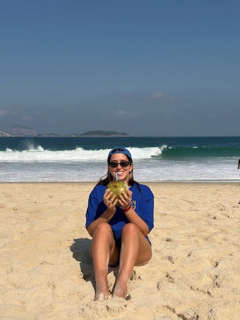 Así fueron las increíbles vacaciones de Leticia Siciliani en Río de Janeiro