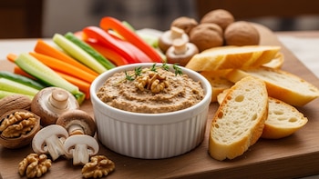 Receta de paté de champiñones