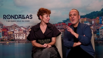 Javier Gutiérrez ('Rondallas') celebra la