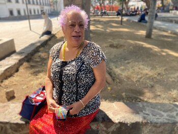 Alma Delia es trabajadora sexual