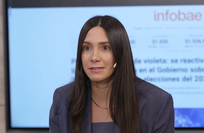 Rosario Sánchez Granel señaló que en Argentina solo el 7% de las mujeres lidera la industria tecnológica, una brecha que dio origen a STEM Up! (Infobae en Vivo)