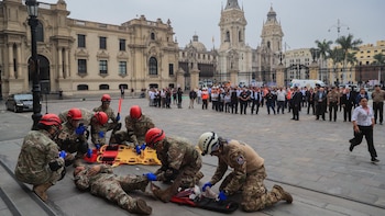 Perú realizó así el Primer Simulacro Nacional Multipeligro 2026 con gran nivel de participación