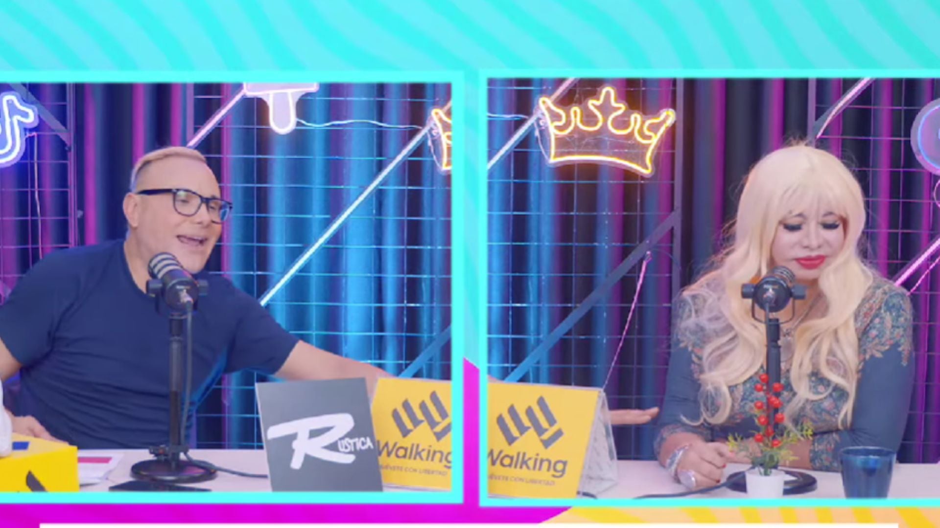Tras retirarse, Susy Díaz regresó al set y retomó la entrevista. YouTube: Show.pe