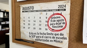 SEP establece cierre de escuelas militarizadas antes del 31 de agosto.