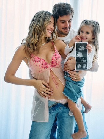 La alegría de Stephanie Demner y Guido Pella: así fue el tierno anuncio de su embarazo