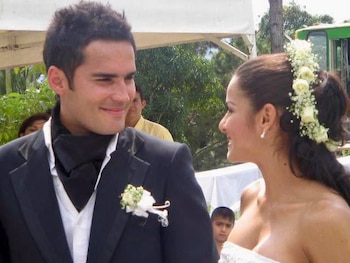 Fabián y Yuly llevan casados desde 2005, cuando decidieron unirse en una ceremonia muy modesta - crédito Fabian Ríos / Facebook