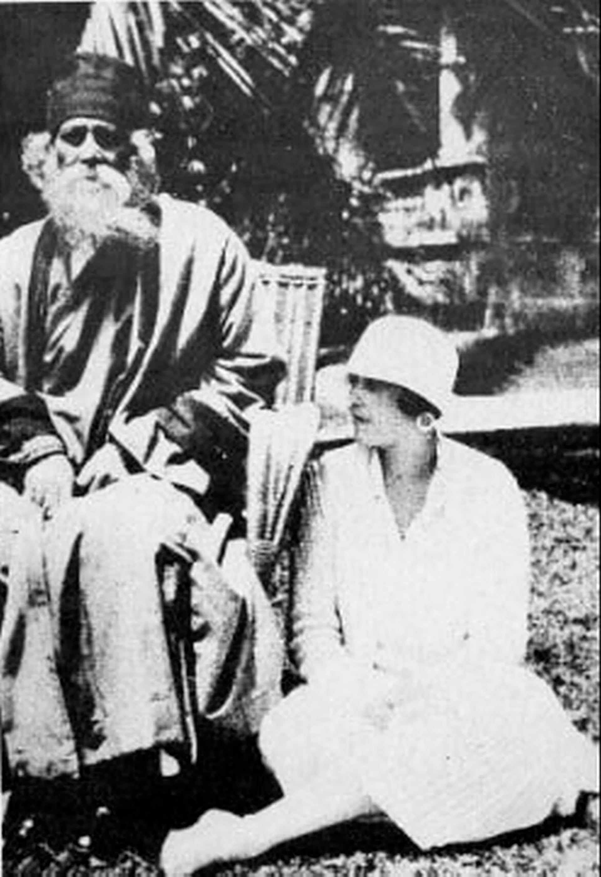 Rabindranath Tagore y Victoria Ocampo (Grosby Group)