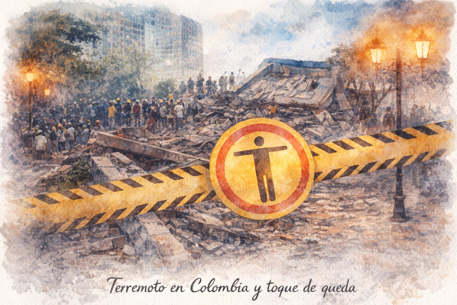 Manizales levanta el toque de queda tras el sismo, pero la alerta sigue activa