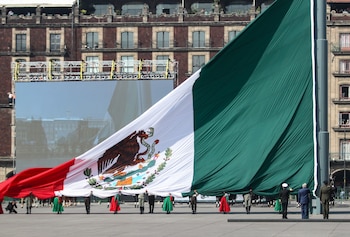 Revolución Mexicana, desfile conmemorativo