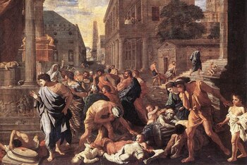 "La Peste á Ashdod", (1630).