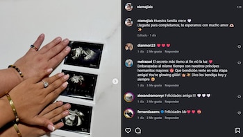 Olenka Mejía revela que está embarazada y mantiene en reserva la identidad del padre de su bebé. Captura: Instagram.