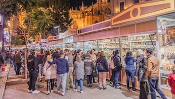 El mercadillo navideño de Sevilla