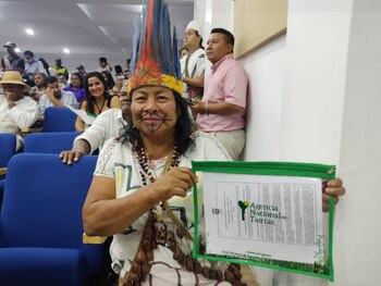 256.345 Hectáreas formalizadas a 32 resguardos indígenas del país, en evento masivo en Valledupar.