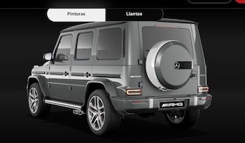 Las característica de la camioneta usada por Natanael Cano. (Mecedes Benz/Captura de pantalla)