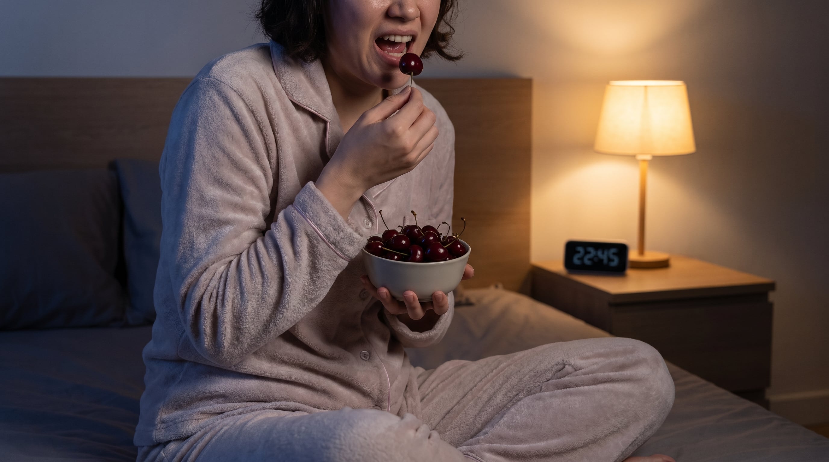 Los especialistas recomiendan consumir cerezas ácidas una o dos horas antes de acostarse e incorporarlas con regularidad a la rutina nocturna (Imagen Ilustrativa Infobae)
