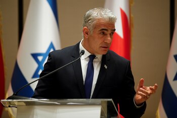 Yair Lapid, ministro de Asuntos