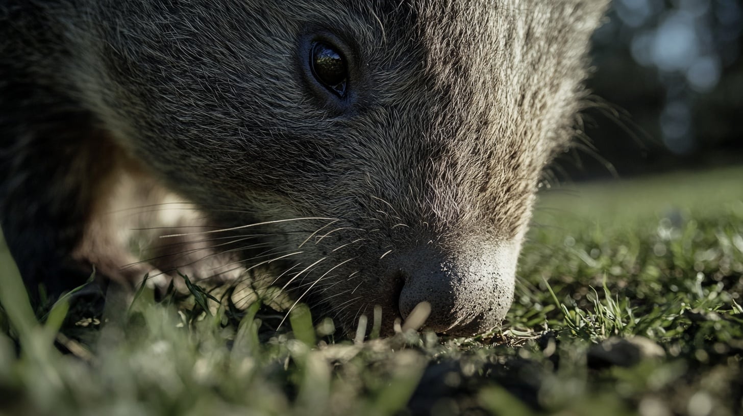 Investigadores de la Universidad de Georgia y el Journal of Zoology revelan que las heces cúbicas de wombat cumplen una función clave en la transmisión de señales químicas - (Imagen Ilustrativa Infobae)