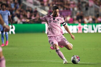 El delantero del Inter Miami