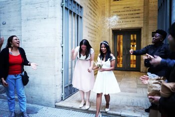 Graciela y Dayanna se casaron en Argentina. (Foto: Facebook)