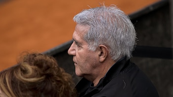Jorge Burruchaga acompaña a su hijo en su participación en el Challenger de Villa María