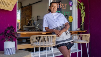 Carla Bogado, o "Lali", como