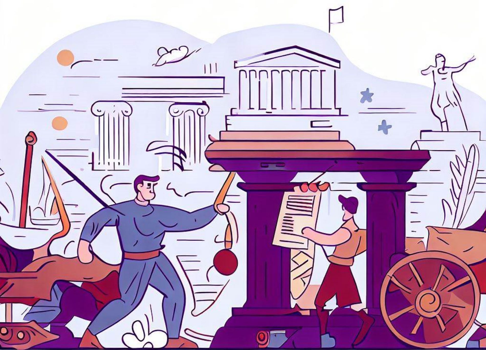 Los hechos que cambiaron el rumbo de la humanidad (Imagen ilustrativa Infobae)