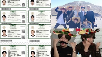 Con albures y memes, así celebra ARMY la llegada de BTS a México