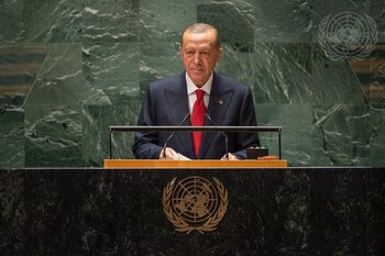El presidente de Turquía, Recep