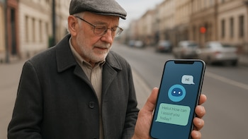 Hombre de 76 años cayó