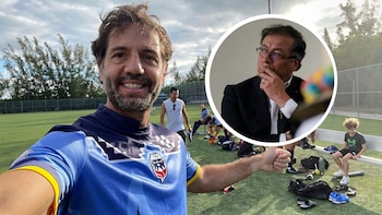El exjugador cuestionó al gobierno de Petro y las personas que votaron por él. @LucasJaramilloD / Colprensa
