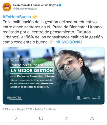 De esta manera la Secretaría