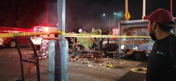 El sitio está ubicado cerca