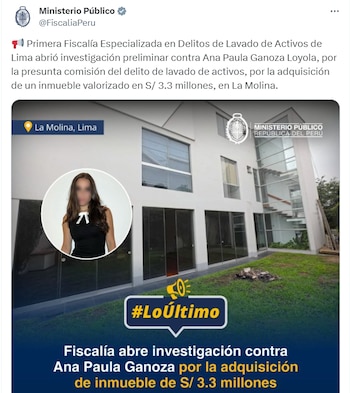 Publicación del Ministerio Público