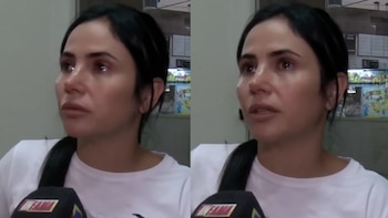 El llanto de Romina Uhrig