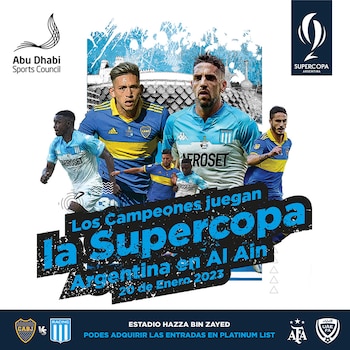 Todo confirmado: Boca y Racing