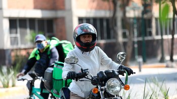 CDMX: repartidores de apps se