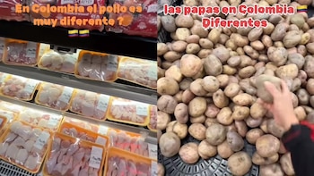 Diferencias entre alimentos - Colombia - México