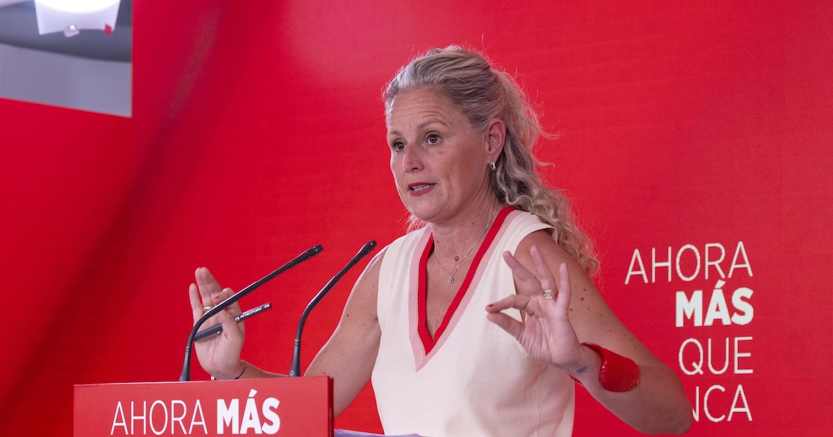 Montse Mínguez (PSOE) dice que no tienen miedo a Leire Díez y que "nadie ha dicho" que no vayan a querellarse