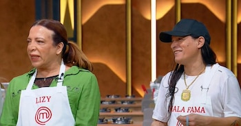 Lizy Tagliani y Hernán Coronel protagonizaron intercambios humorísticos en la segunda emisión de MasterChef Celebrity