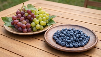 Uvas y arándanos: cómo cambia su efecto sobre el azúcar en sangre