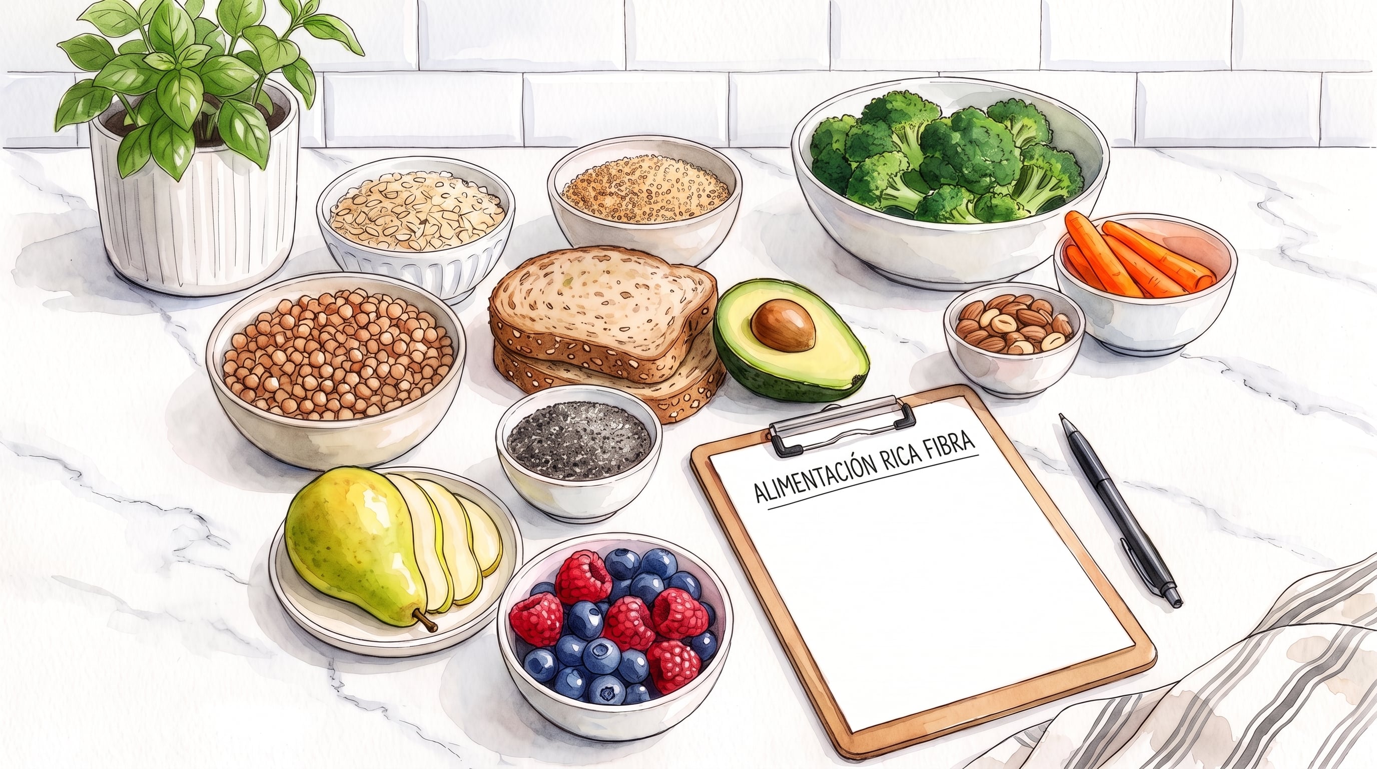 La fibra dietética requiere una incorporación gradual para evitar molestias digestivas. (Imagen Ilustrativa Infobae)