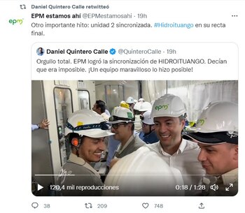 Trino del alcalde de Medellín,