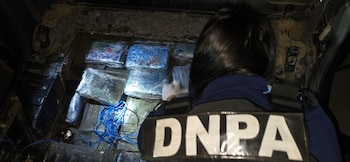 El detenido, un hombre de 29 años, fue puesto a disposición de la Fiscalía Especial Contra el Crimen Organizado por tráfico de drogas. (Foto: Policía Nacional)