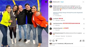 El tierno mensaje de Karina